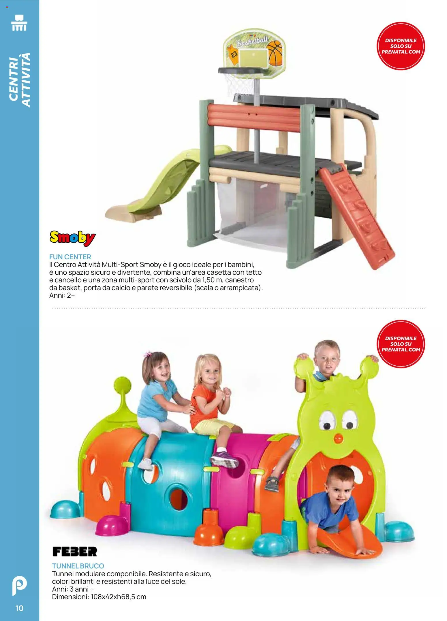 Volantino Prenatal del 28.04.2026 | Pagina: 10 | Prodotti: Scivolo, Scala, Gioco