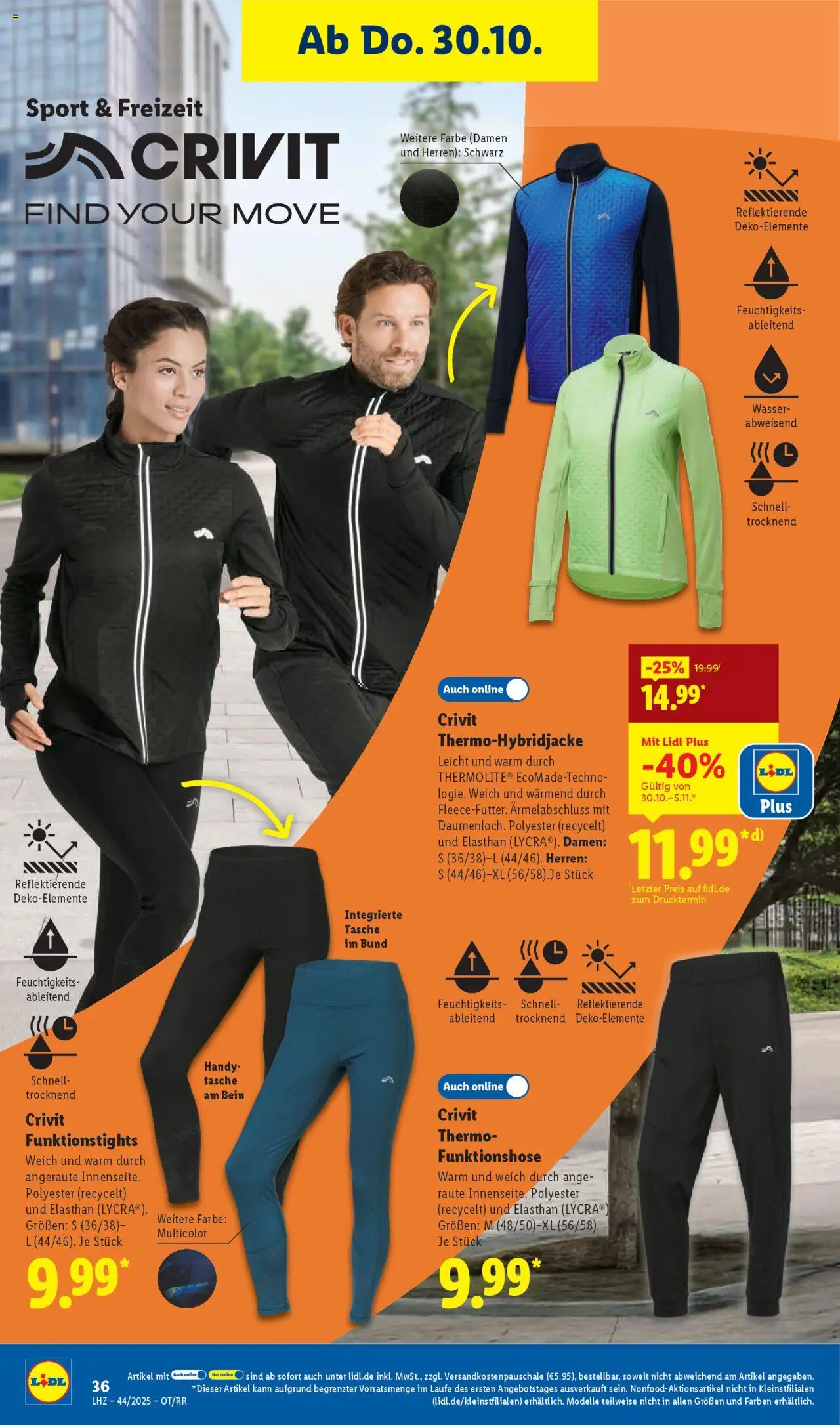 Lidl Prospekt Prenzlau – gültig ab 27.10.2025 | Seite: 56 | Produkte: Tasche, Wasser