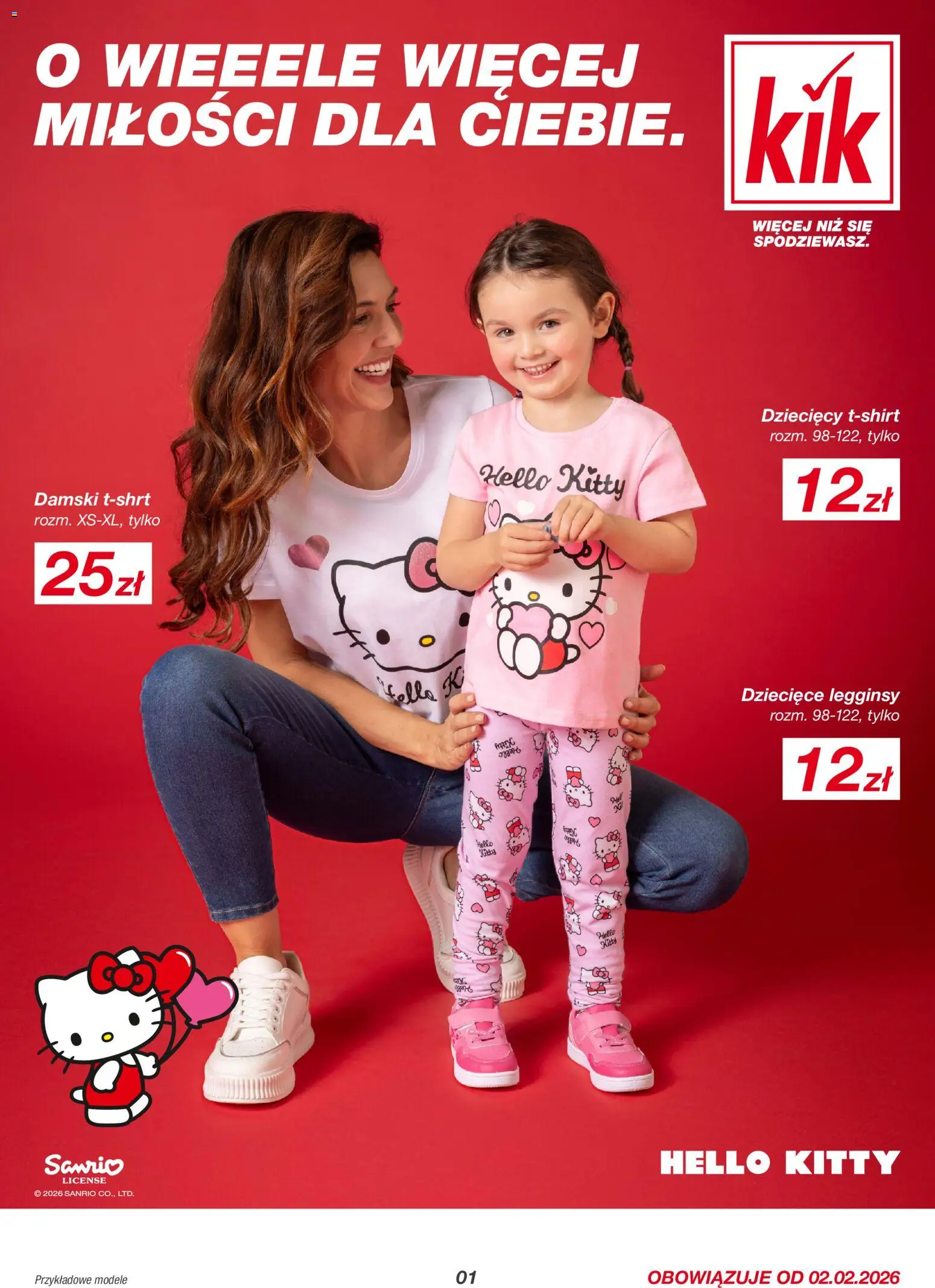 Kik Gazetka od 02.02.2026 | Strona: 1 | Produkty: Legginsy
