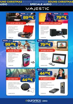 Anteprima del volantino Euronics Audio catalogo valido a partire dal 04.12.2025 | Pagina: 15