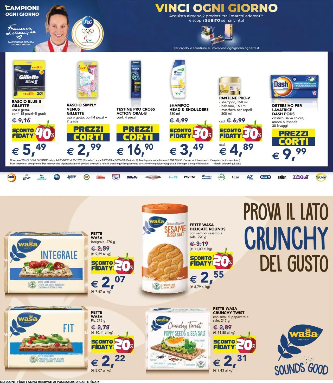 Volantino Esselunga S del 31.07.2025 | Pagina: 23 | Prodotti: Shampoo, Maschera, Rasoio, Lavanda