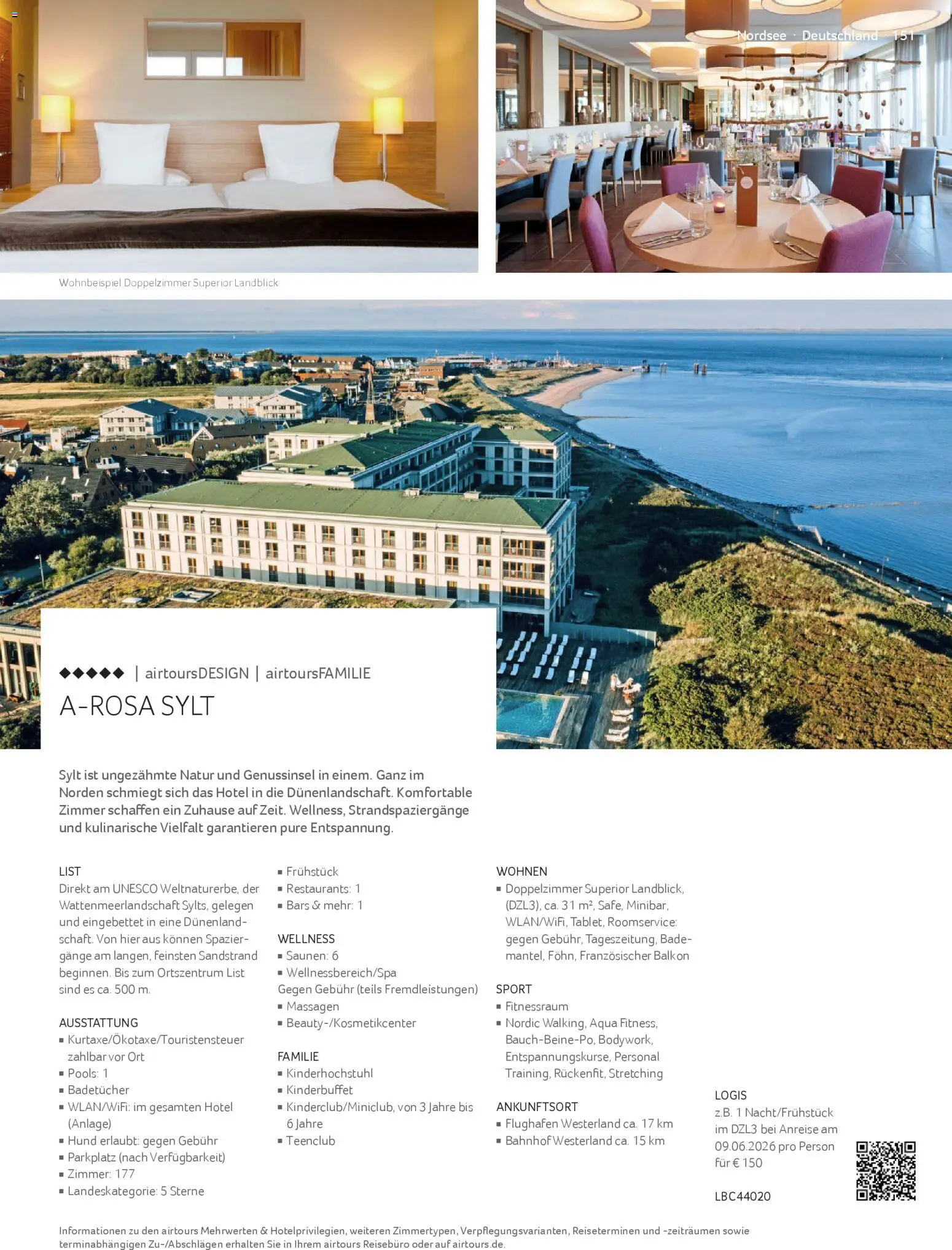 Aida Airtours Erstklassige Europareisen – gültig ab 30.10.2025 | Seite: 151