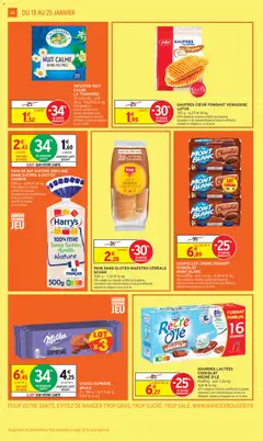 Intermarché - Prévisualisation de GAUFRES CŒUR FONDANT VERGEOISE, 310 g valide à partir de 13.01.2026 | Page: 44 | Produits: Poids, Infusion, Gaufres, Crème