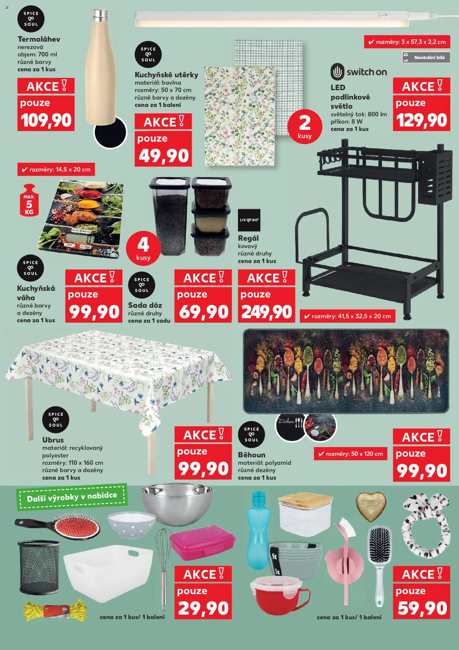 Kaufland leták - Liberec od 04.02.2026 | Strana: 9 | Produkty: Switch On, Ubrus, Barvy, Běhoun