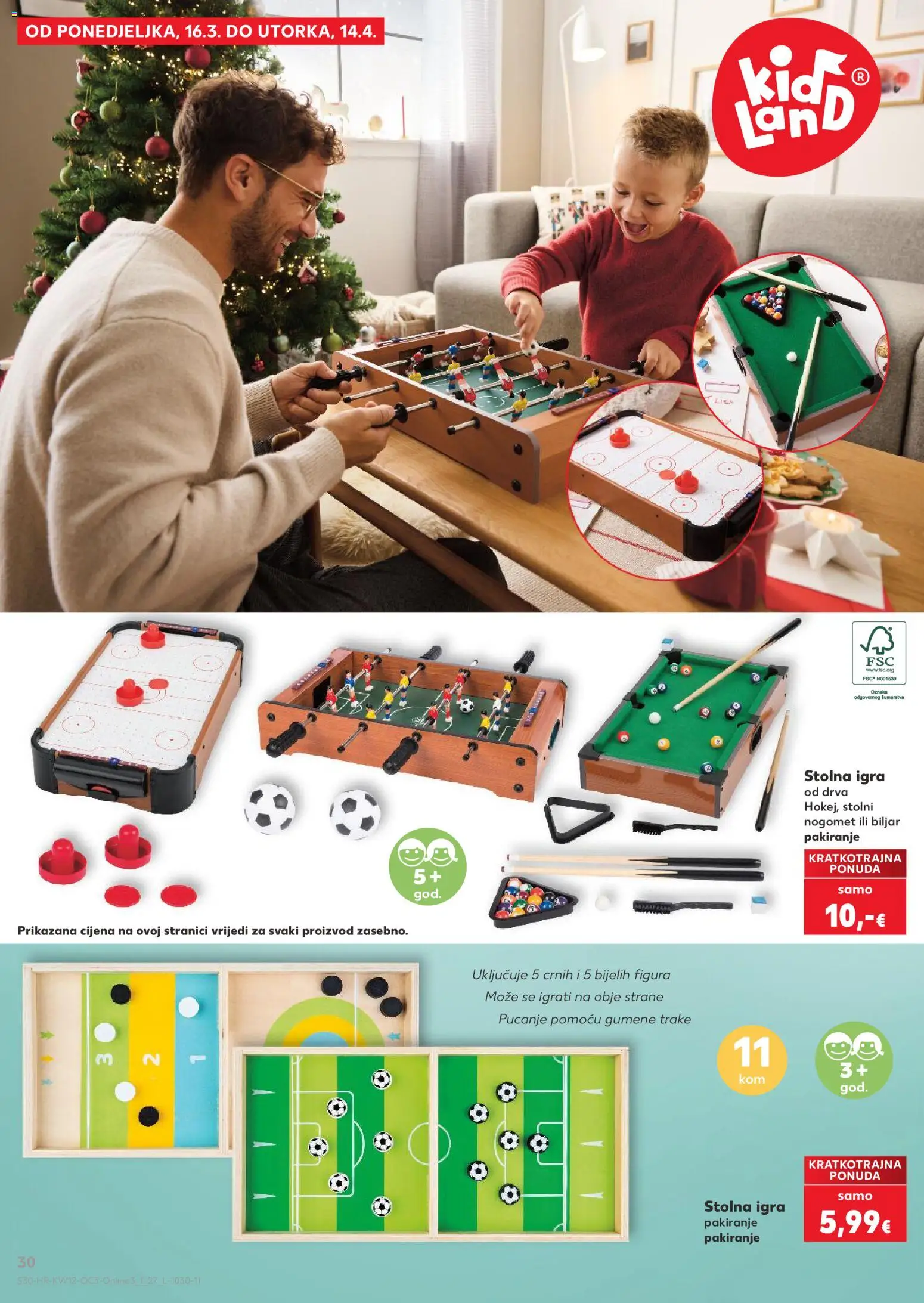 Kaufland katalog | vrijedi od 16.03.2026 | Stranica: 30 | Proizvodi: Igra