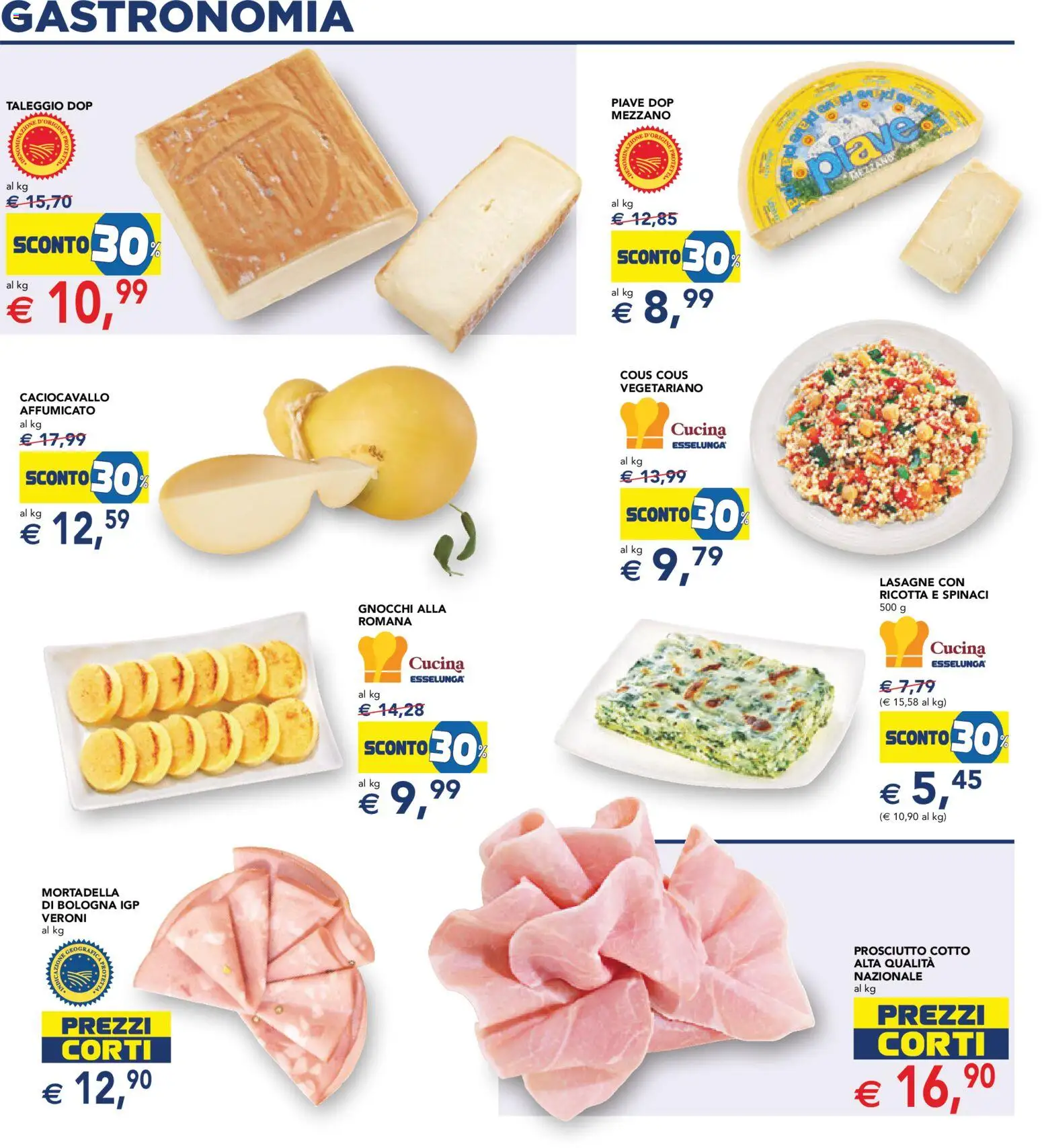 Volantino Esselunga S del 02.01.2026 | Pagina: 14 | Prodotti: Prosciutto Cotto, Cous cous, Mortadella, Ricotta