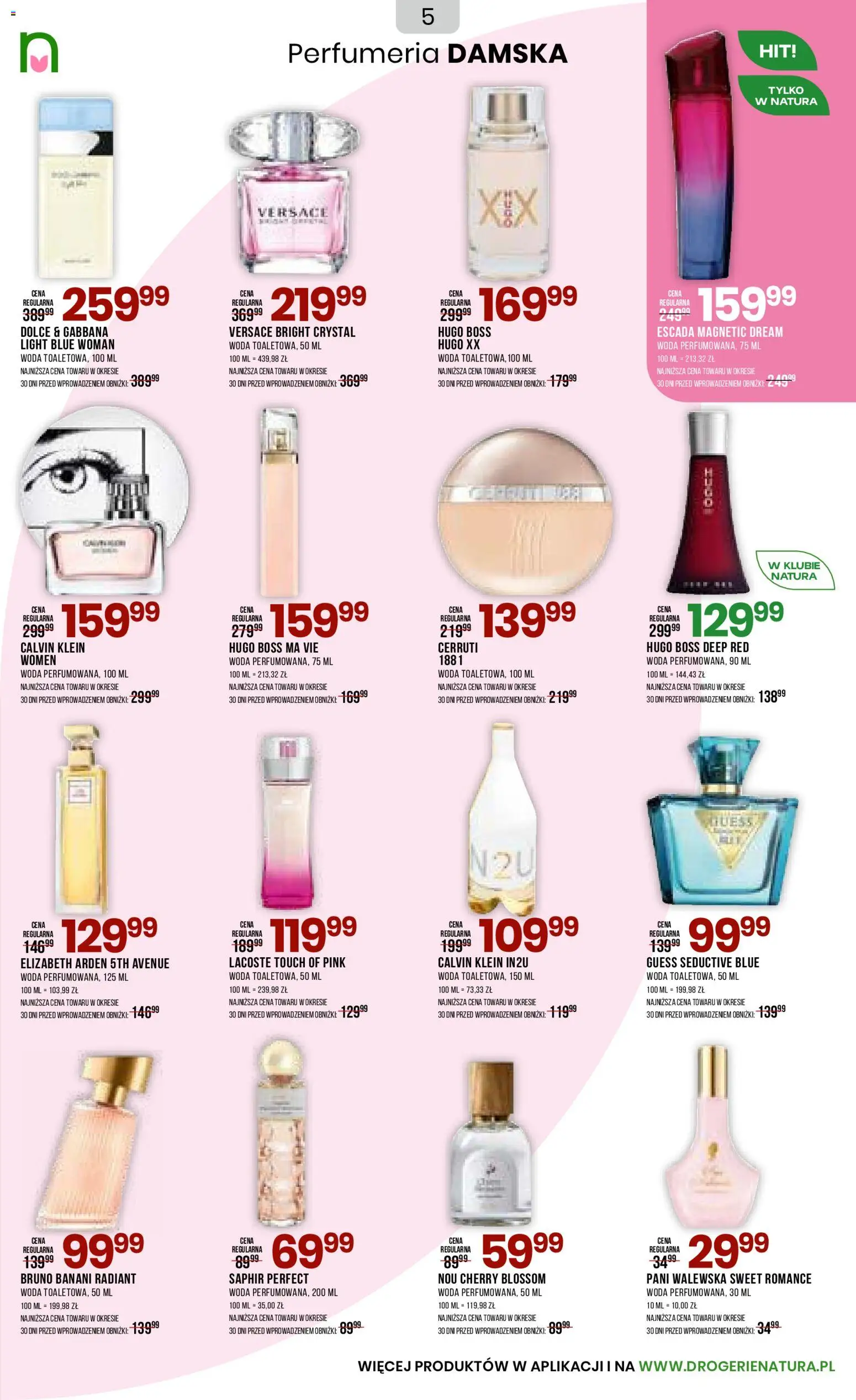 Drogerie Natura Black Friday od 10.11.2025 | Strona: 5 | Produkty: Magnetic, Woda