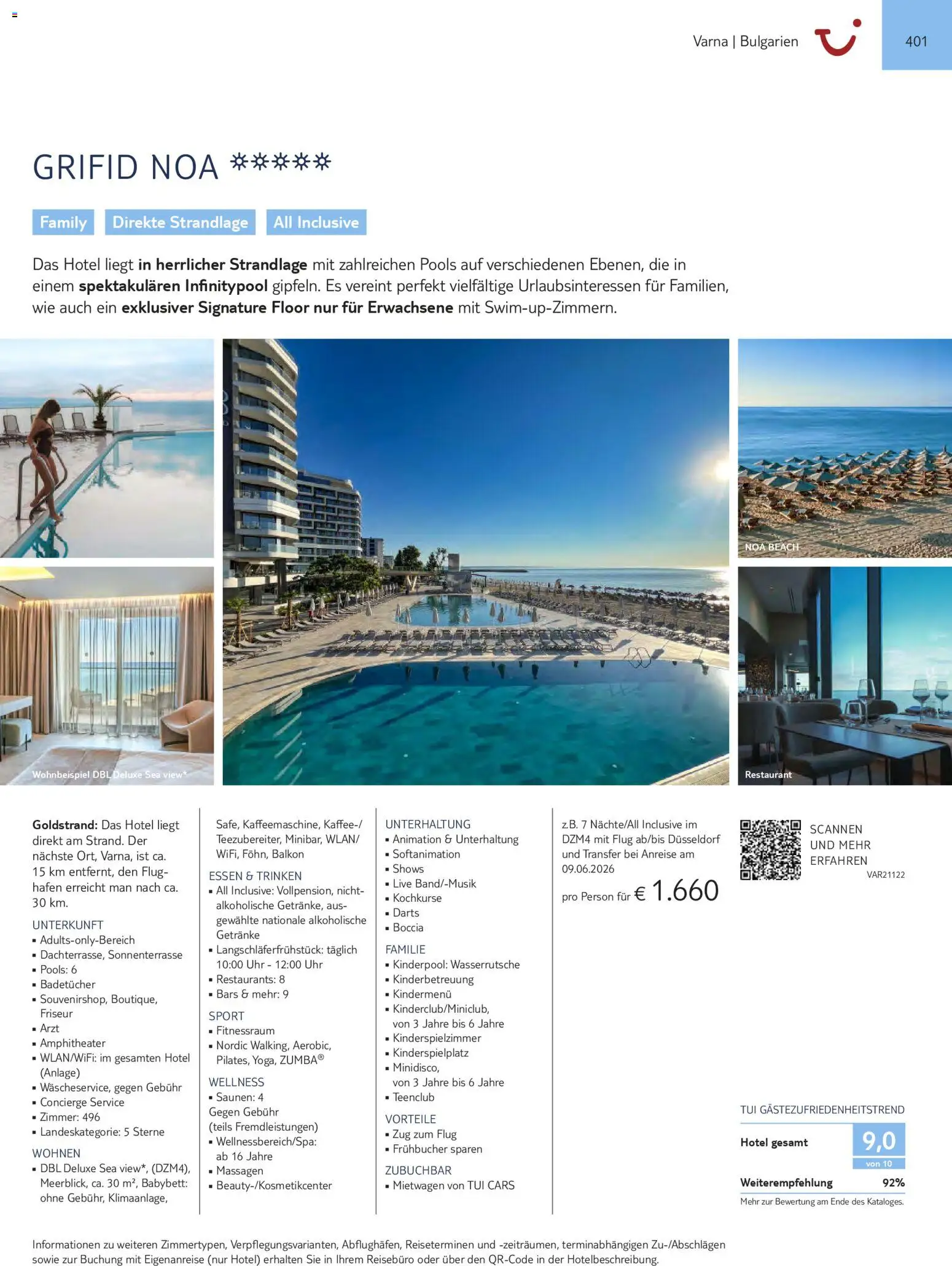 Aida  Südeuropa & Nordafrika 2026/27 – gültig ab 01.01.2026 | Seite: 401 | Produkte: Babybett, Uhr