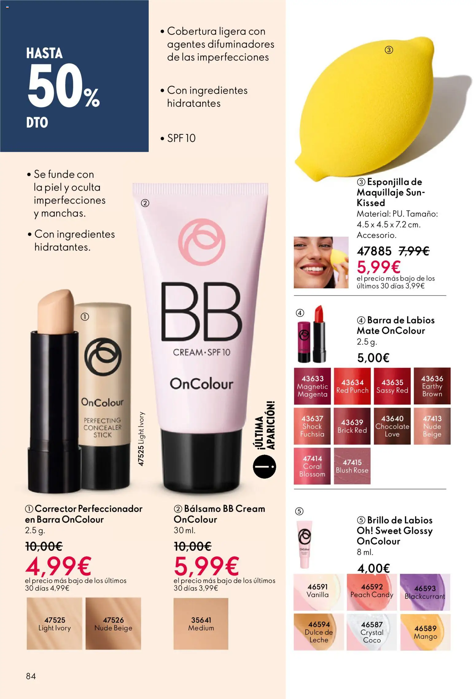 Oriflame - Catálogo Campaña 17 │ válido desde el 10.12.2025 | Página: 84 | Productos: Maquillaje, BB cream, Κρεμάστρα, Barra de labios