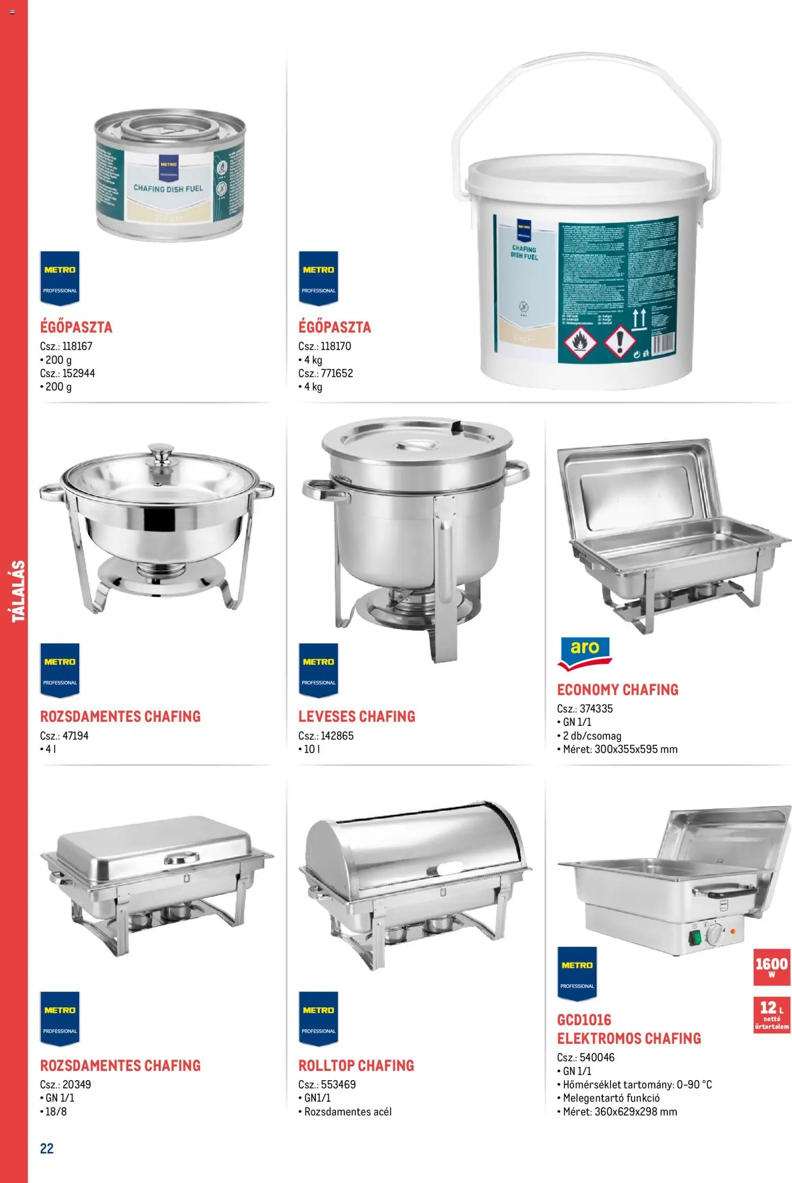 Metro akciós ujság - amely érvényes a következő dátumtól: 18.02.2026 | Oldal: 22