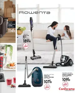 Pré-visualização Conforama folheto válido de 27.03.2025 | Página: 113 | Produtos: Máquina de café, Aspirador, Café