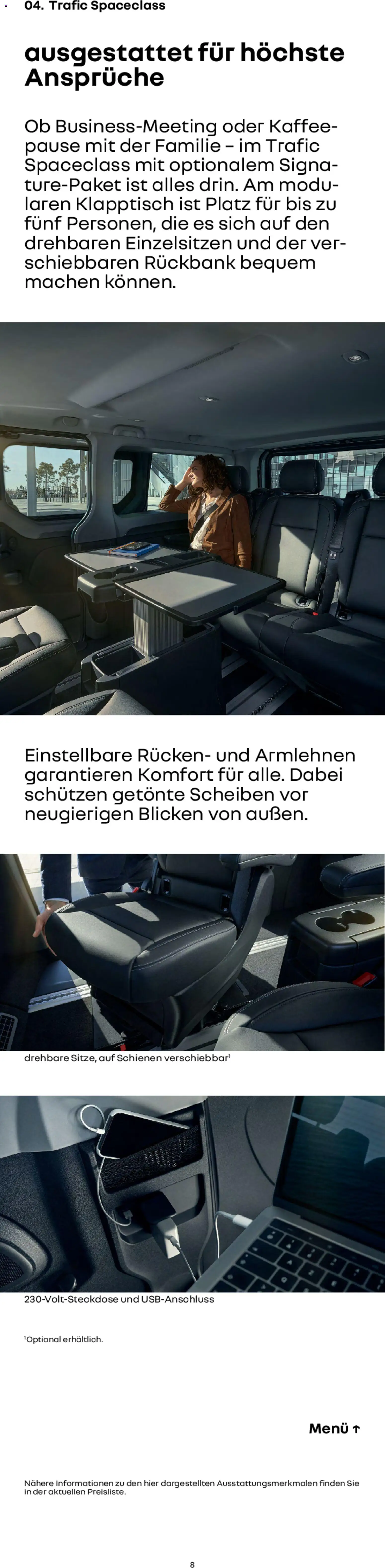 Renault Trafic Combi – gültig ab 15.01.2026 | Seite: 8 | Produkte: Kaffee