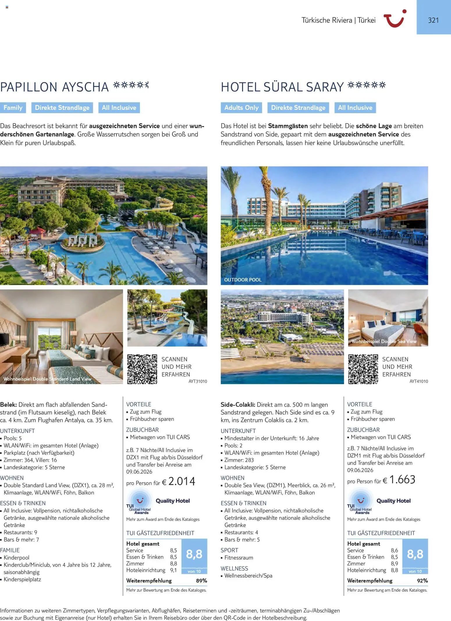 Aida  Südeuropa & Nordafrika 2026/27 – gültig ab 01.01.2026 | Seite: 321