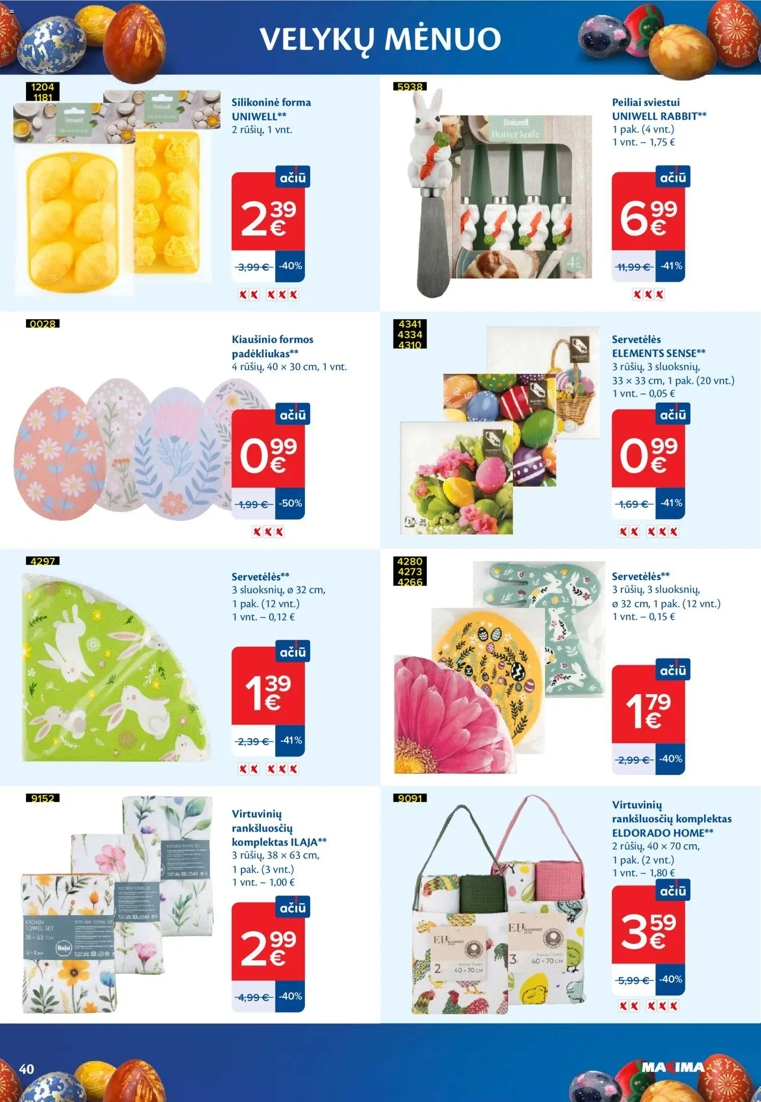 MAXIMA akcijos nuo 03.03.2026 | Puslapis: 40