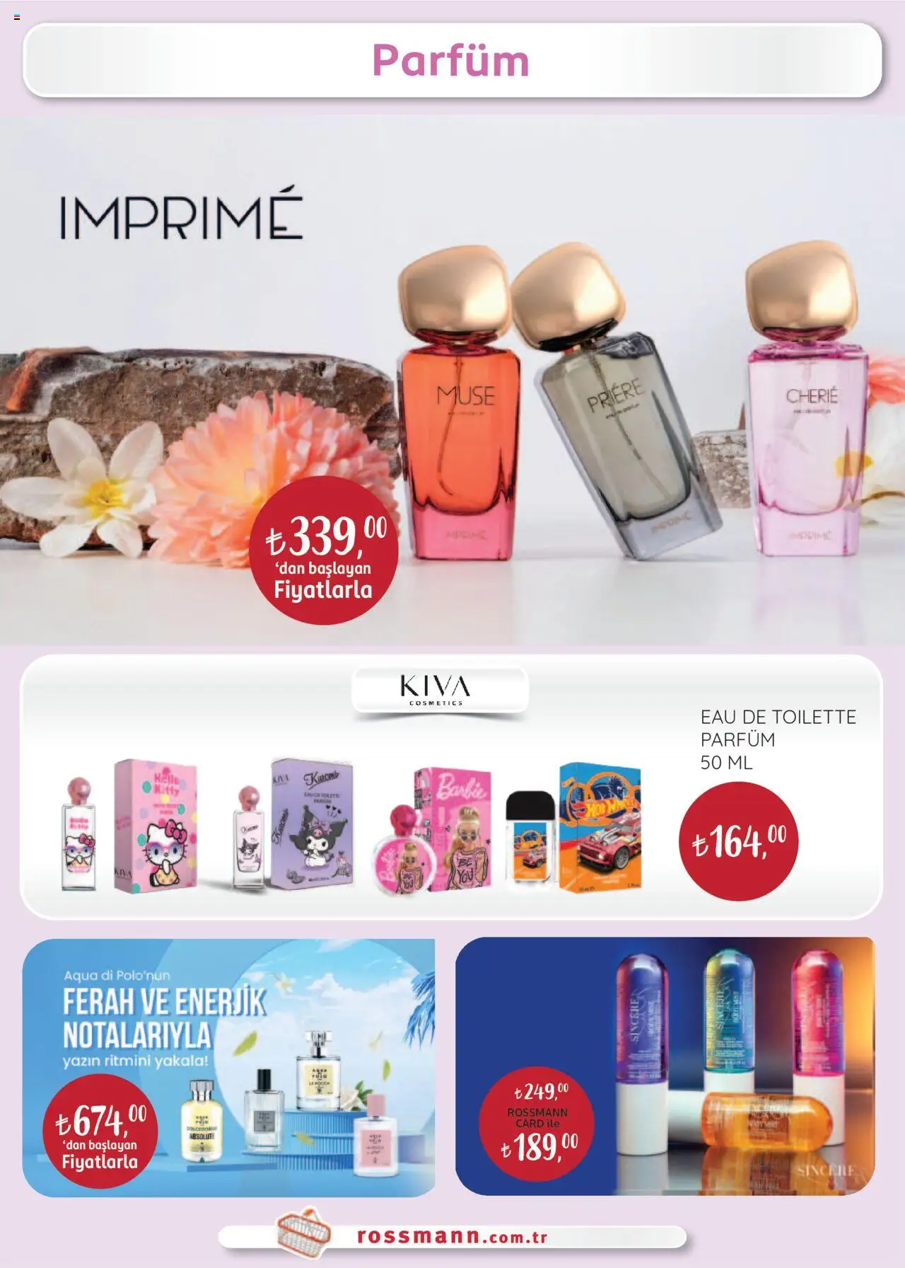 Rossmann Ağustos Kişisel Bakım Kataloğu - 04.08.2025 tarihinden itibaren geçerlidir | Sayfa: 21 | Ürünler: Parfüm, Eau de toilette