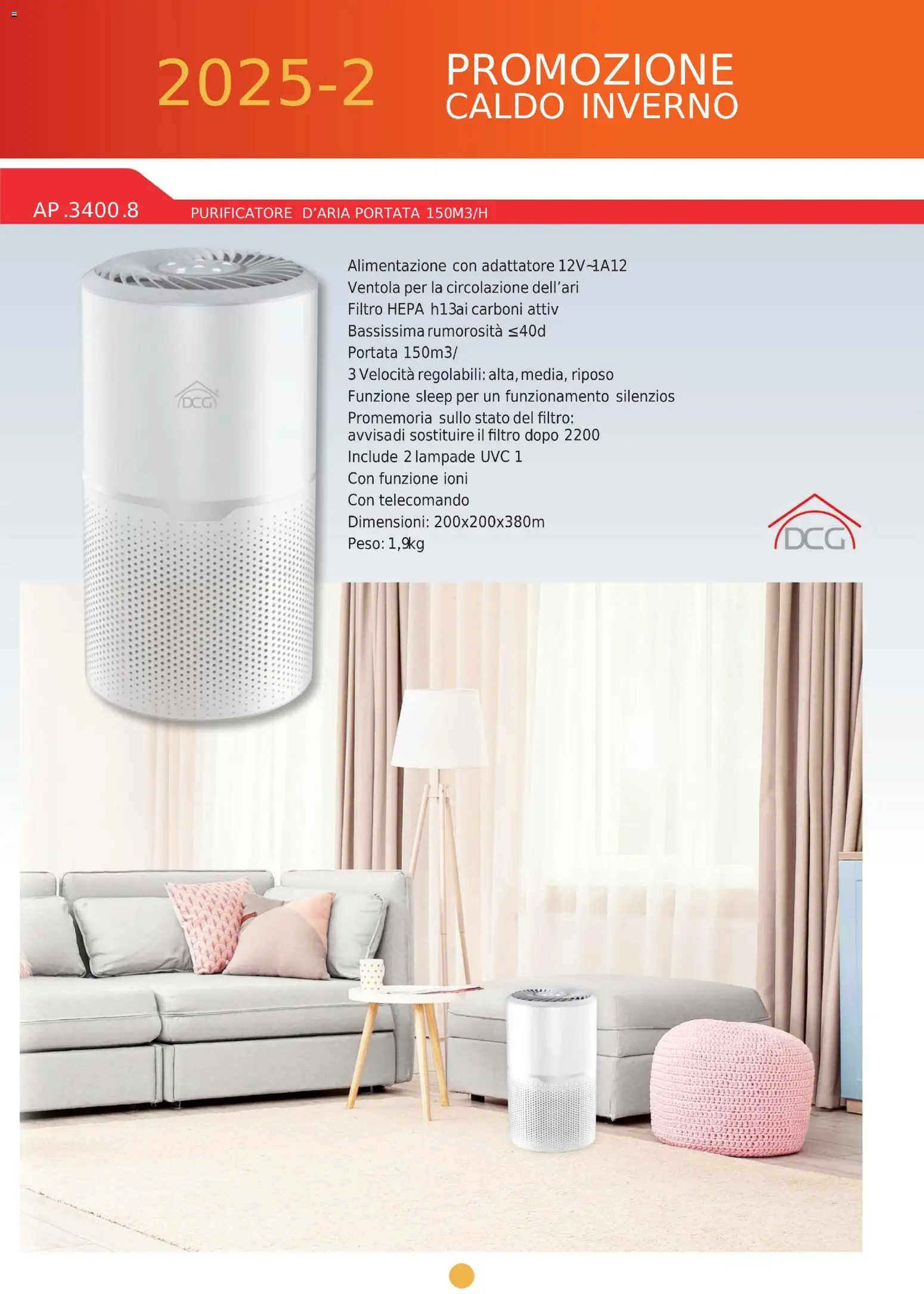 Volantino GBC del 24.10.2025 | Pagina: 6 | Prodotti: Telecomando, Adattatore, Purificatore d'aria