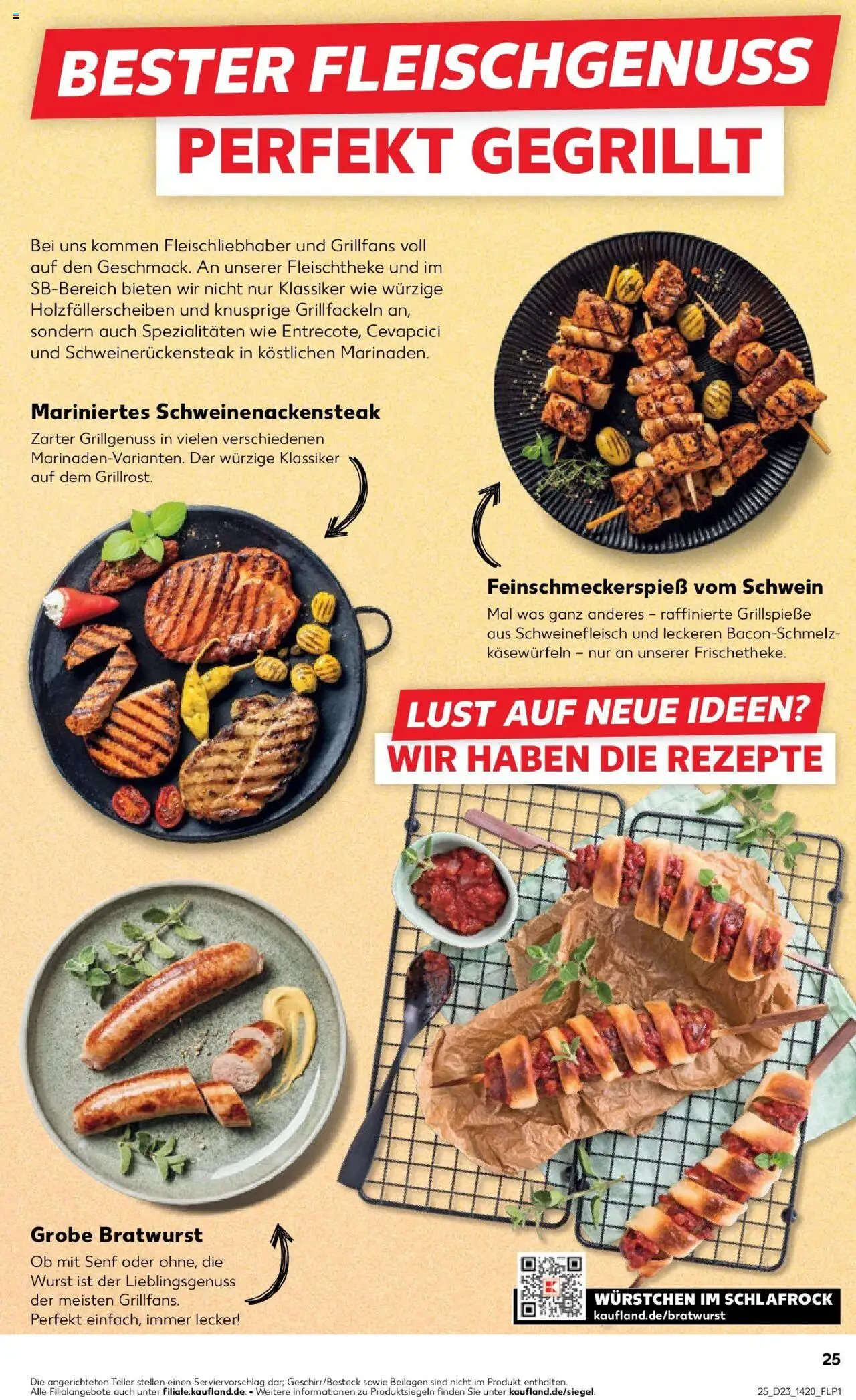 Kaufland prospekt Gummersbach	 - gültig ab dem 09.06.2025 | Seite: 40 | Produkte: Bratwurst, Cevapcici, Wurst, Schweinefleisch