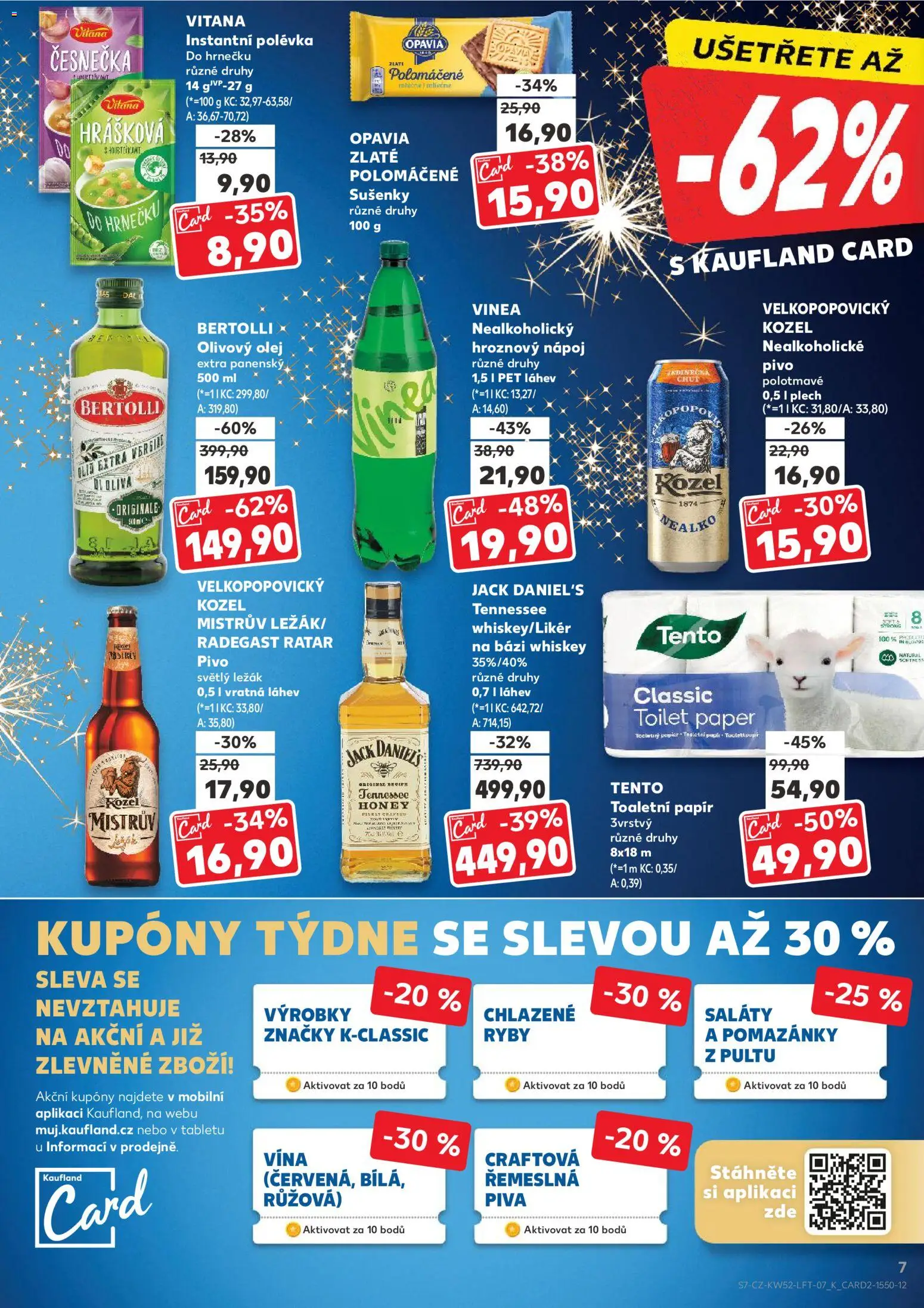 Kaufland leták - Praha 4 od 27.12.2025 | Strana: 7 | Produkty: Pivo, Cookies, Plech, Jack Daniel’s