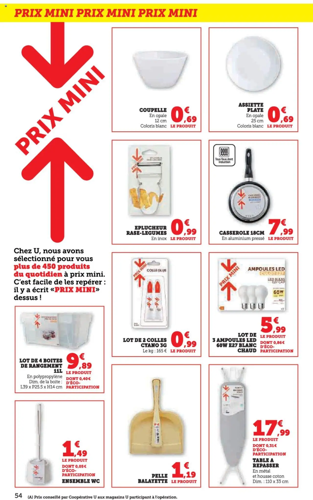  | Page: 54 | Produits: Coton, Casserole, Table
