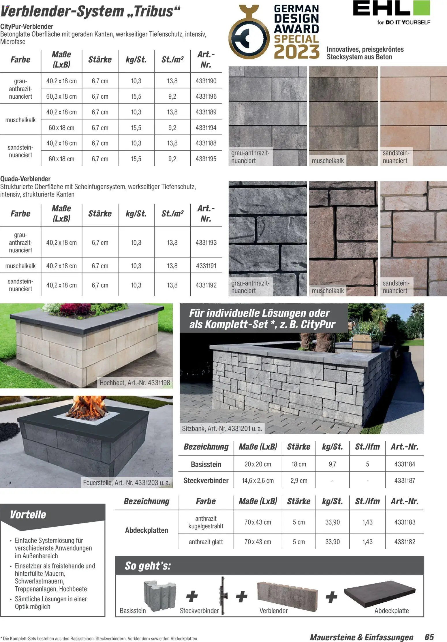Toom Baumarkt Gartenbaustoffe 2026 – gültig ab 20.02.2026 | Seite: 65