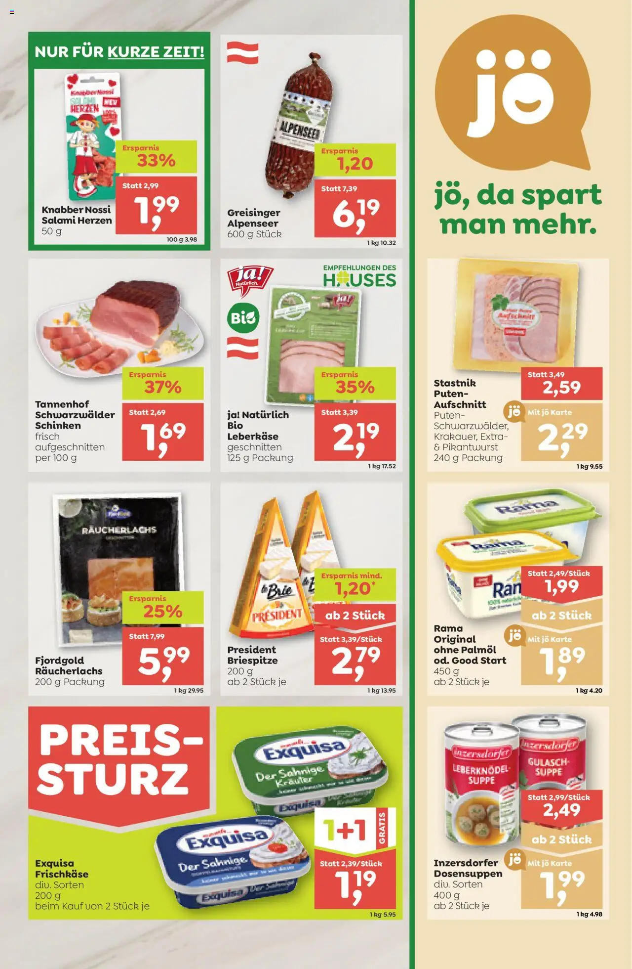 ADEG Flugblatt gültig ab 21.08.2025 | Seite: 7 | Produkte: Salami, Schinken