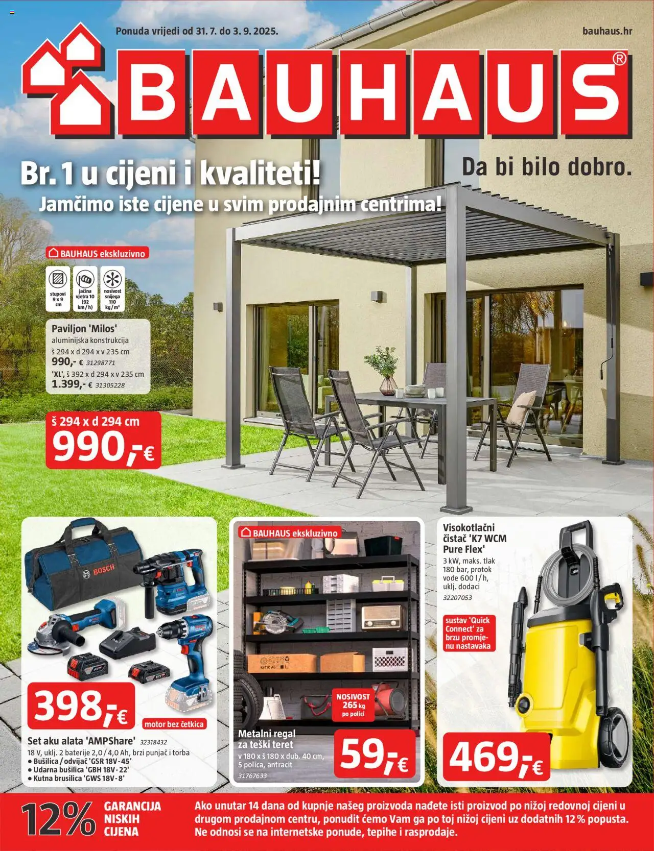 Bauhaus katalog | vrijedi od 31.07.2025 | Stranica: 1