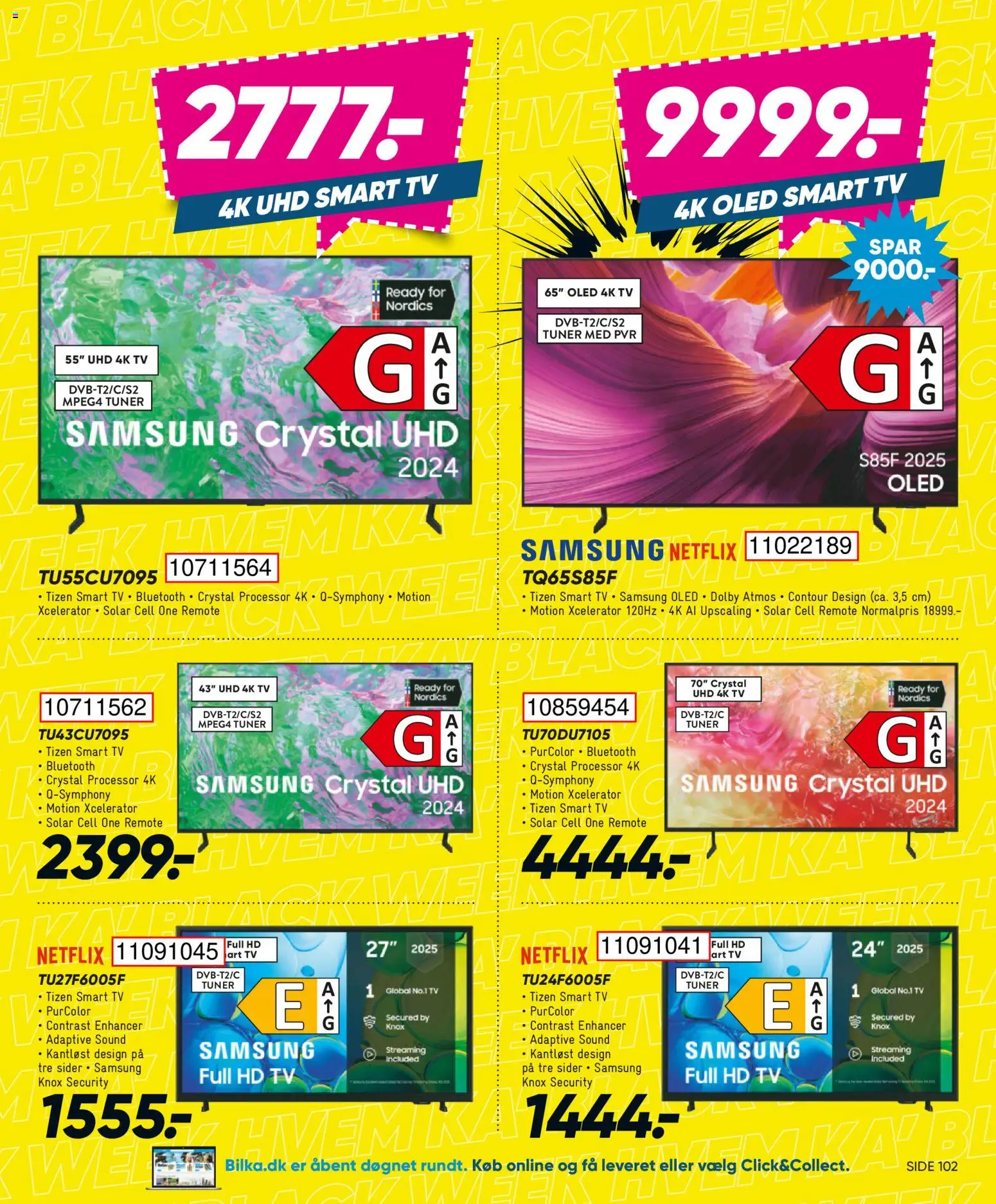 Bilka tilbudsavis – gyldig fra 28.11.2025 | Side: 7 | Produkter: Processor, Smart TV, TV Tuner, TV