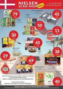 Eksempel på tilbudsavis Nielsen Discount - Flyer mini fra butik Nielsen Discount gyldig fra 31.07.2025