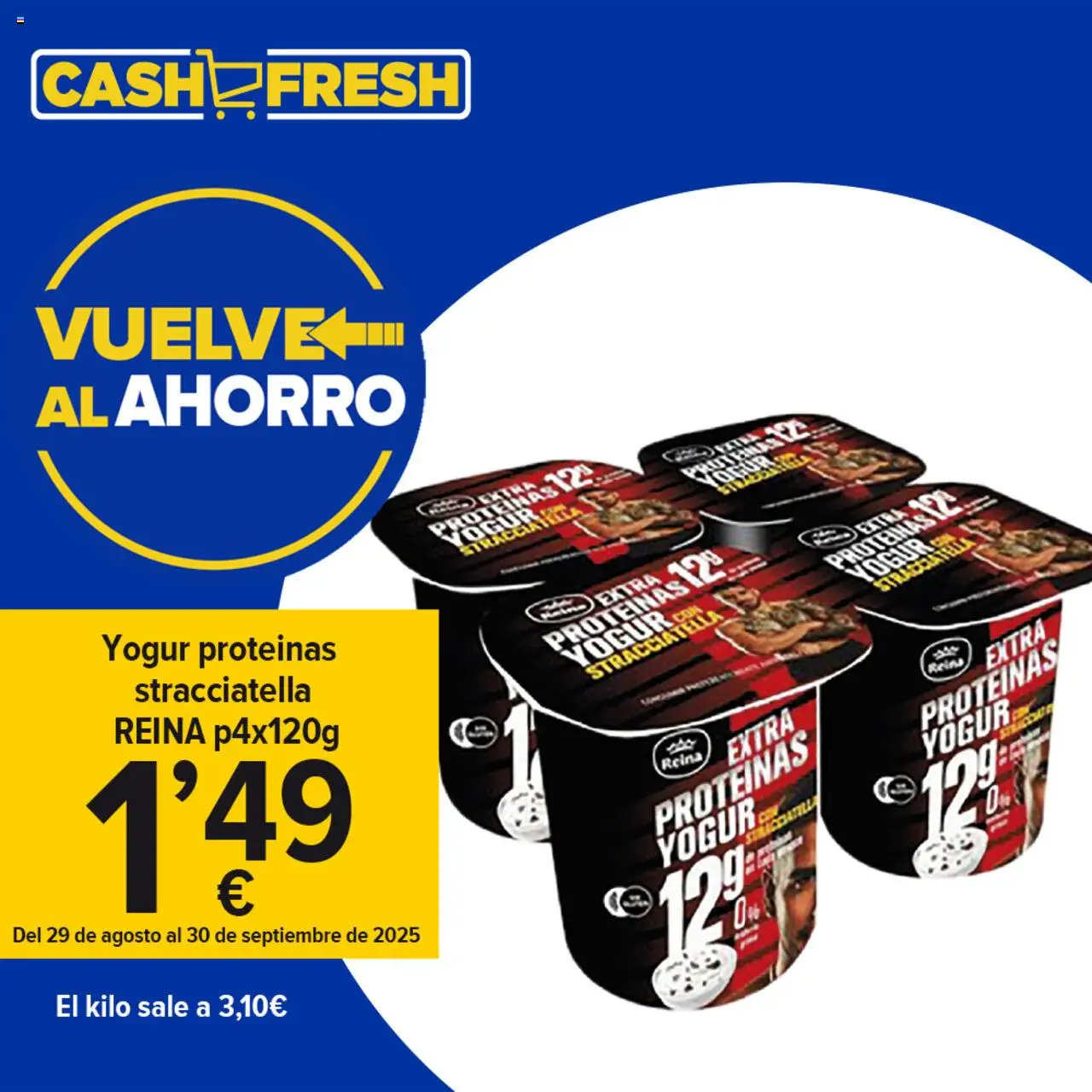 Cash Fresh folleto │ válido desde el 29.08.2025 | Página: 3 | Productos: Yogur
