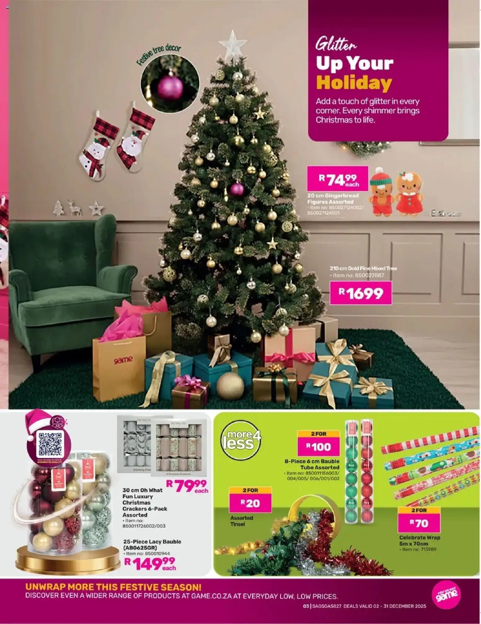 New Game catalogue – valid from 02.12.2025 | Page: 3