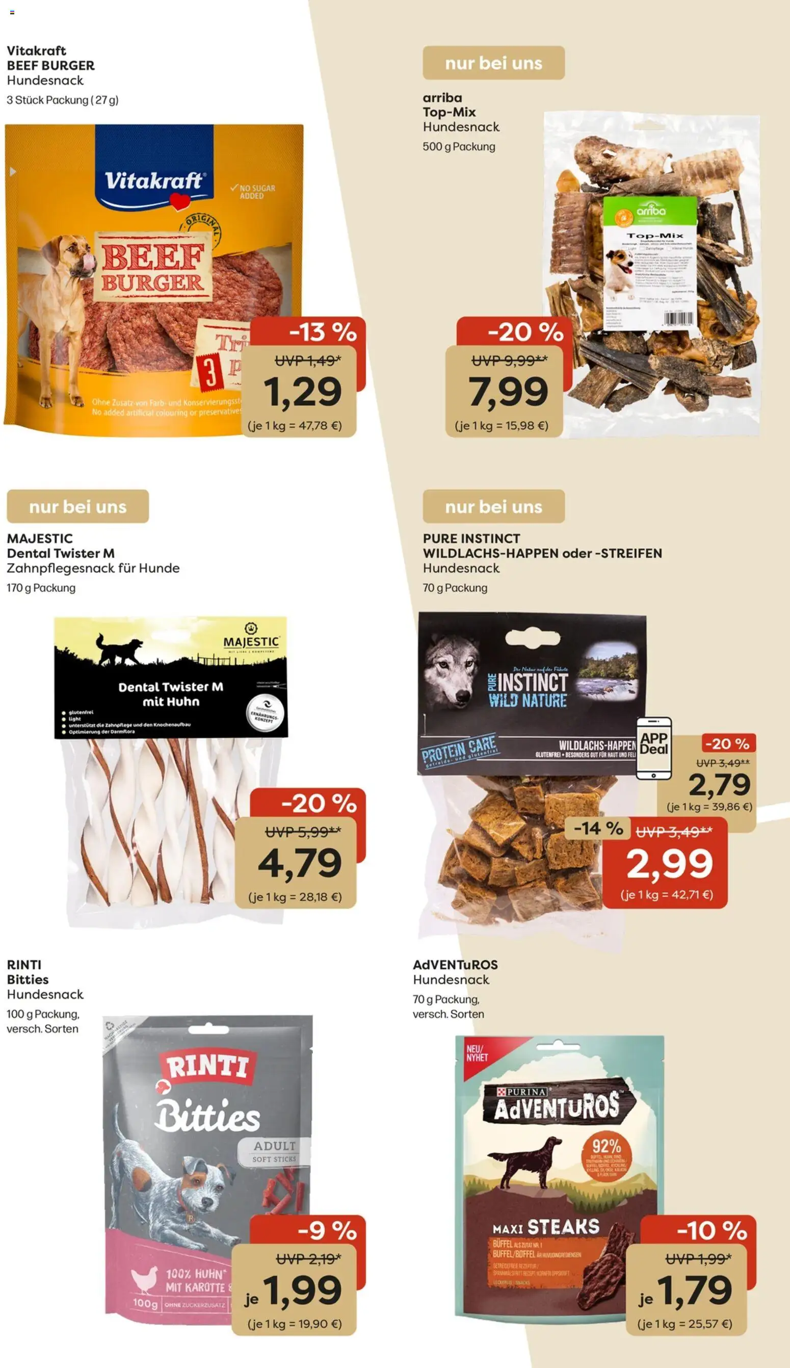 Zoo & co Prospekt 	 – gültig ab 02.03.2026 | Seite: 7 | Produkte: Burger, Karotte