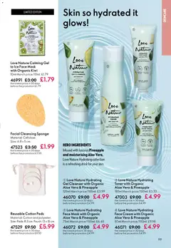 Preview of Oriflame - Offers valid from 15.04.2026 | Page: 99 | Products: Mask, Kiwi, Cream, Toner