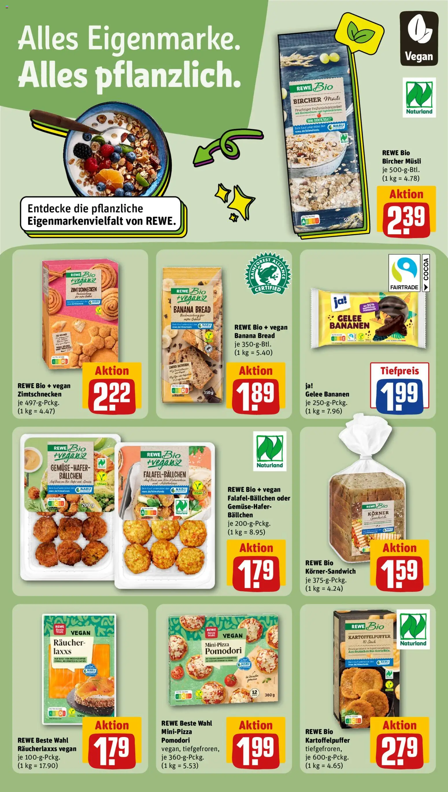 {H1} | Pagina: 13 | Producten: Bananen, Sandwich