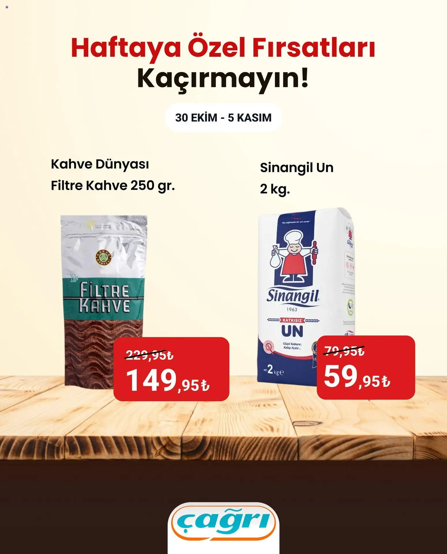 Çağrı Market Haftaya Özel Fırsatları Kaçırmayın! - 30.10.2025 tarihinden itibaren geçerlidir | Sayfa: 2 | Ürünler: Kahve
