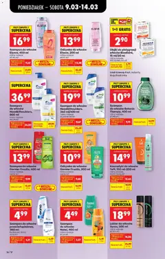 Pogląd oferty "Kosmetyki do włosów Taft, 150 ml-200 ml, różne rodzaje" - ważna od 09.03.2026 | Strona: 66