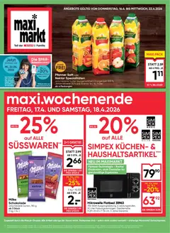 Maximarkt Flugblatt ab 16.04.2026 gültig