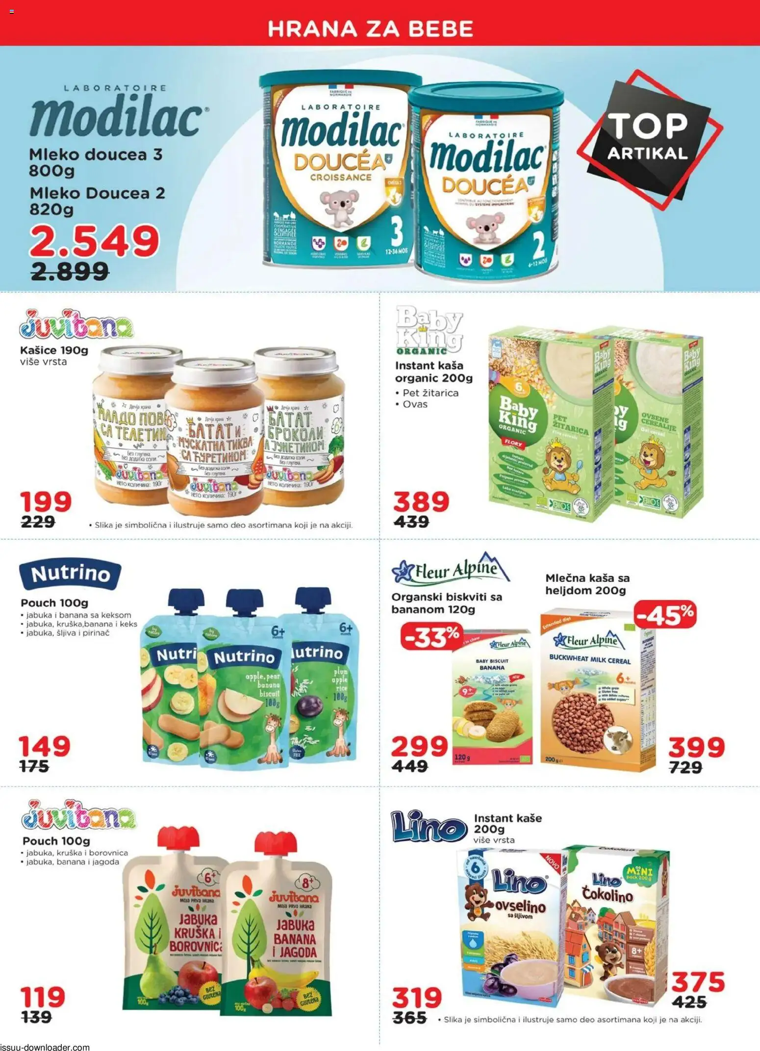 Aksa katalog - važi od 31.10.2025 | Strana: 10 | Proizvode: Banana, Borovnica, Šljiva, Pirinač