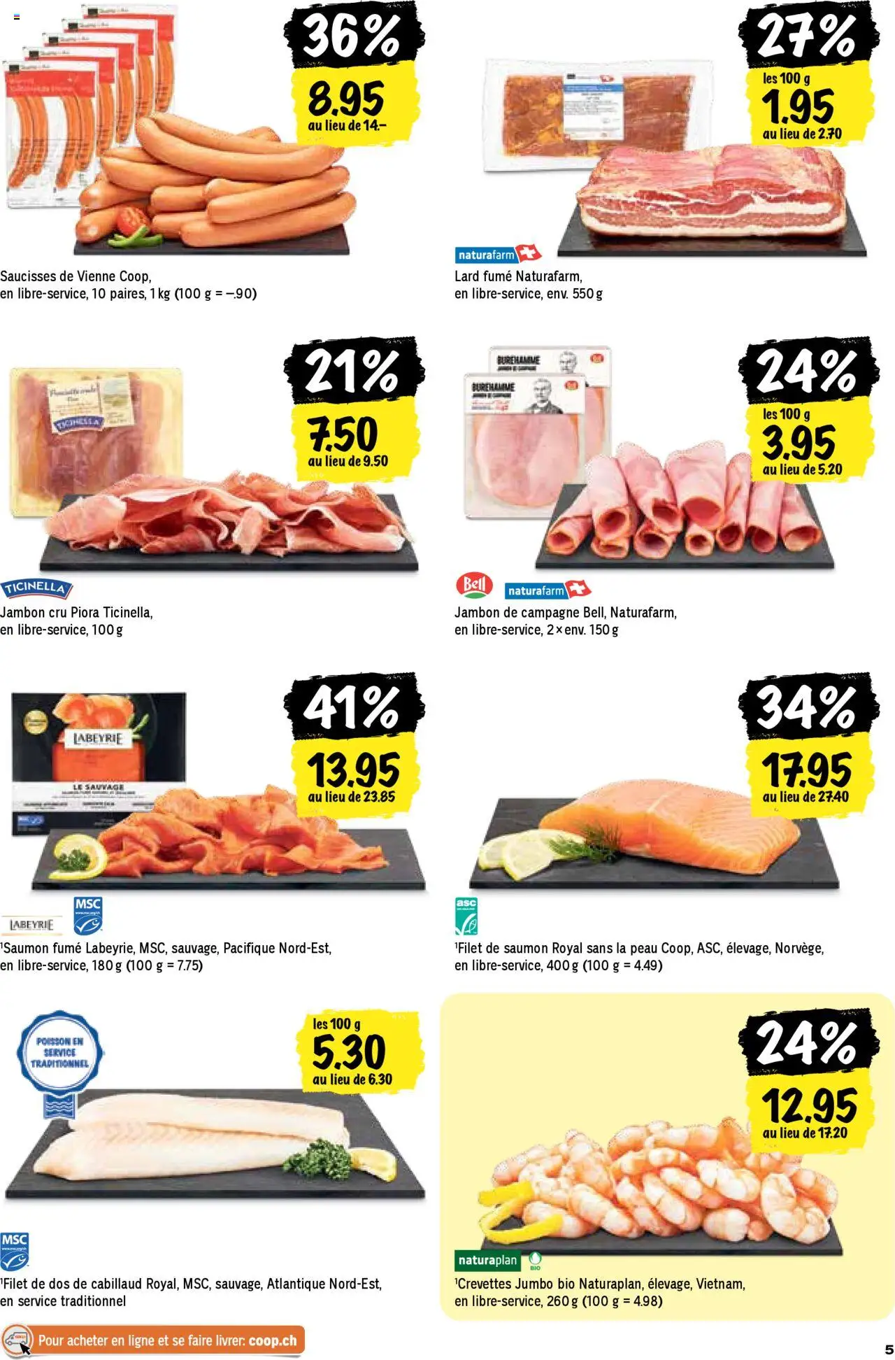 Coop - Les actions de la semaine – gültig ab 23.10.2025 | Seite: 5