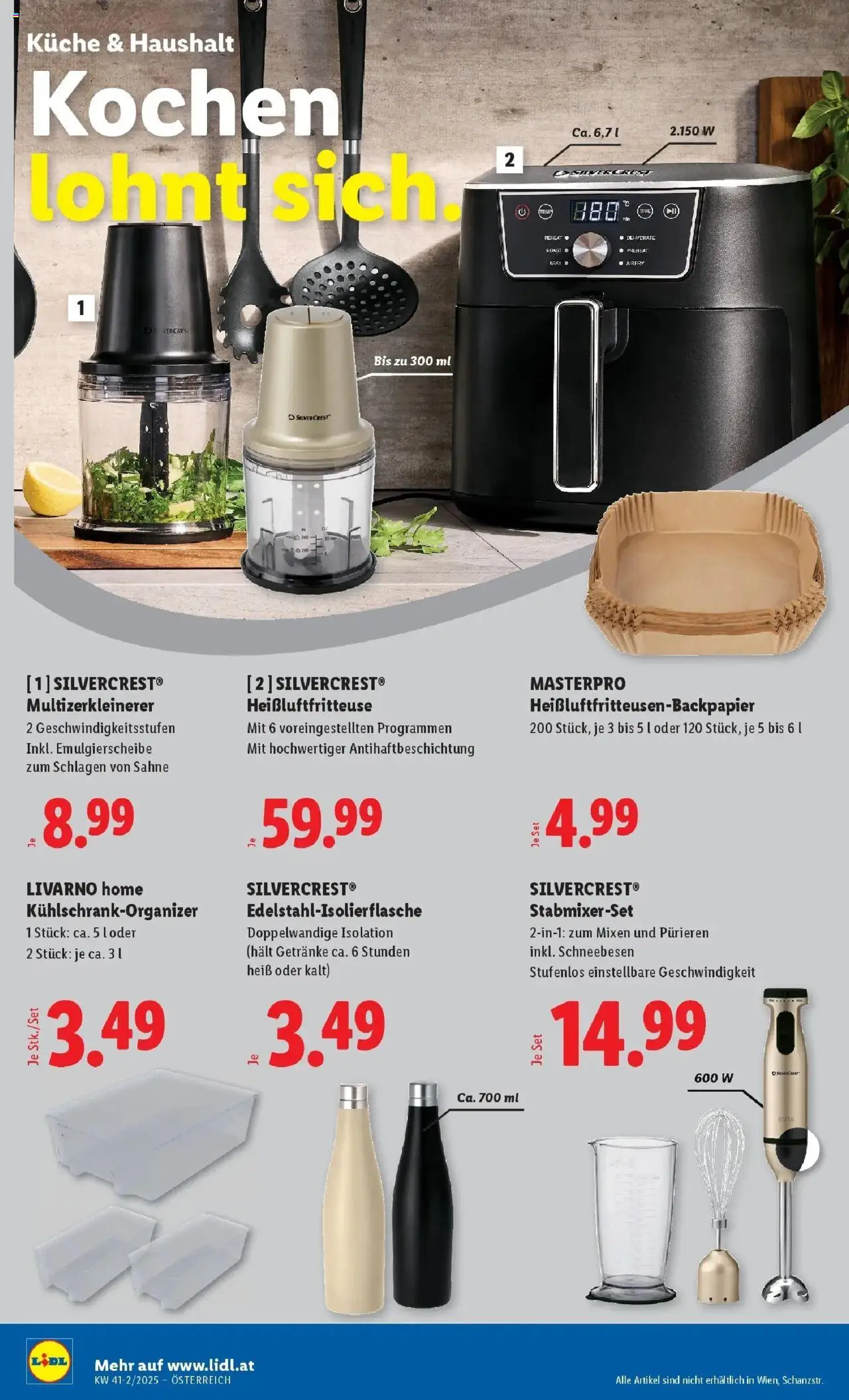 Lidl - Wien, Langenzersdorf, Zwettl gültig ab 09.10.2025 | Seite: 24 | Produkte: Sahne