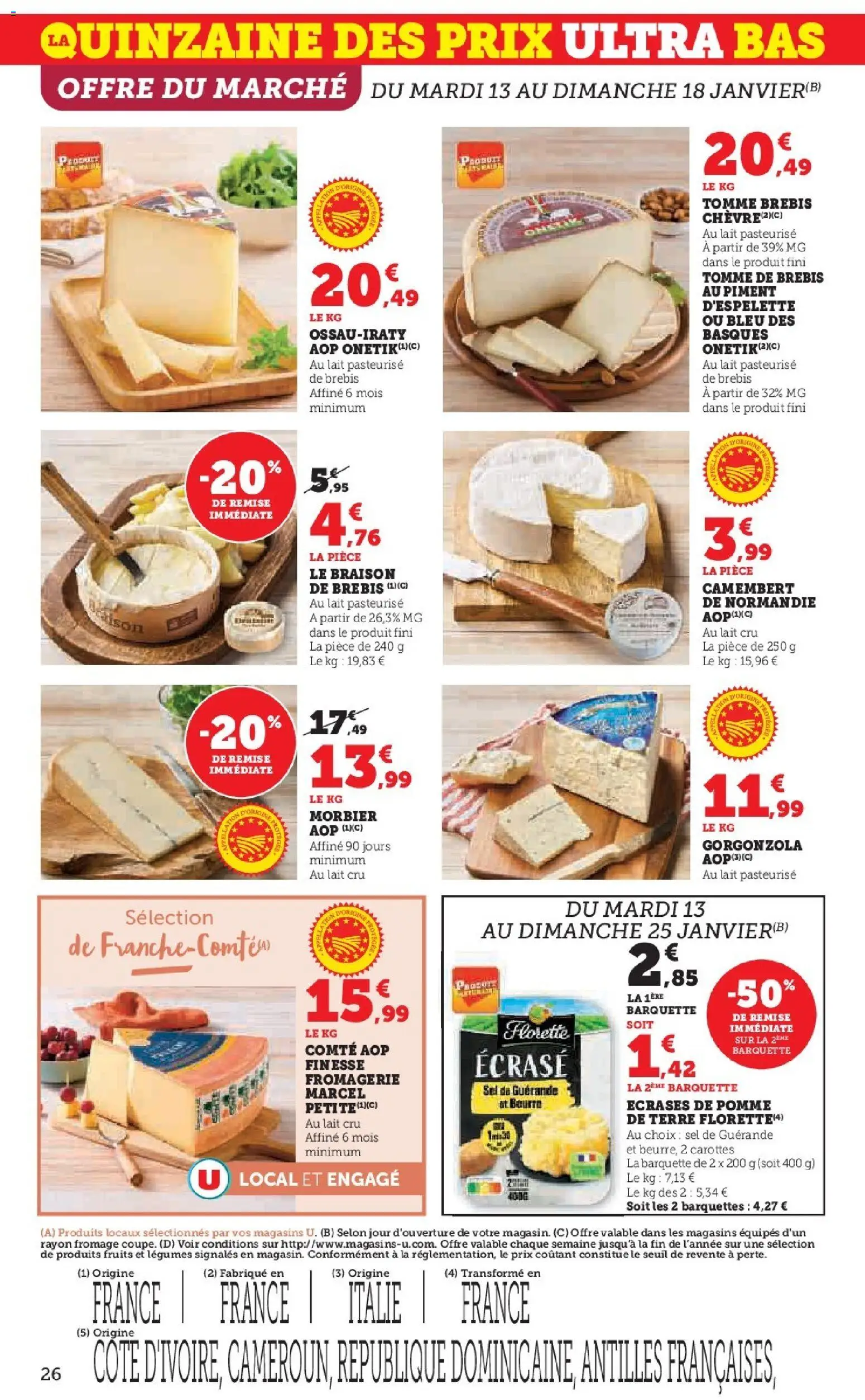 {H1} | Page: 26 | Produits: Carottes, Morbier aop, Sel, Beurre