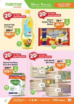 24.02.2026 tarihinden itibaren geçerli olan Hakmar Express kataloğu önizlemesi | Sayfa: 2