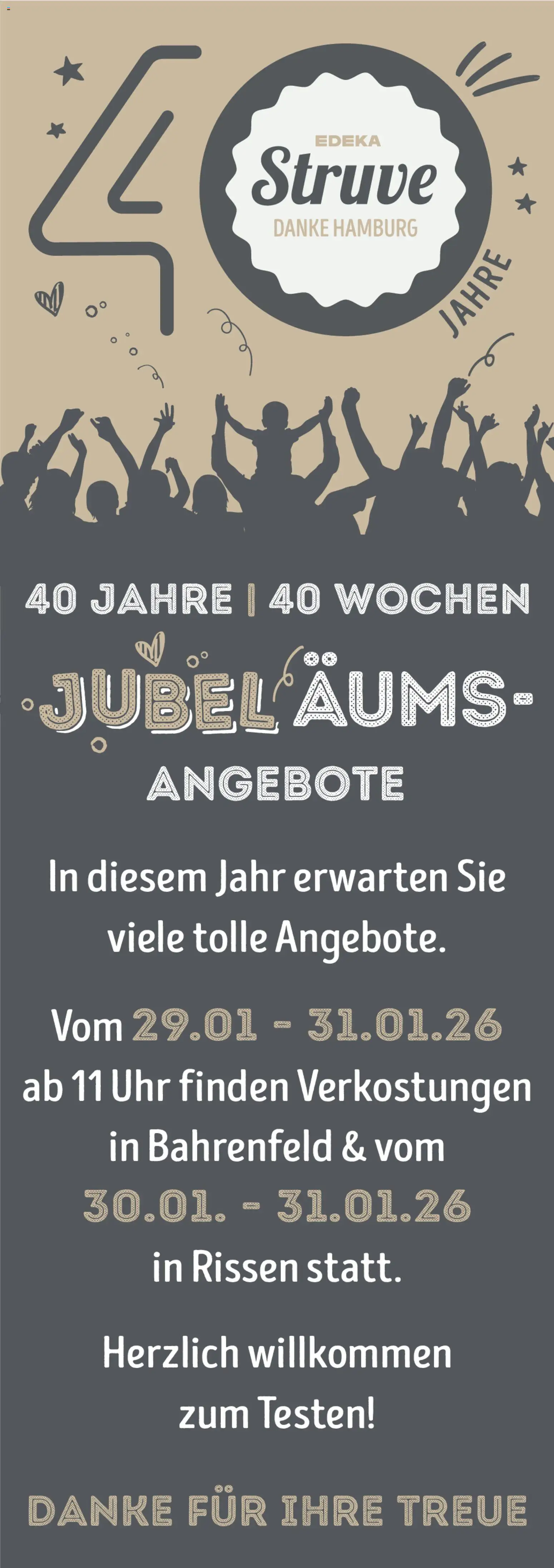 Edeka Struve Prospekt 	 – gültig ab 26.01.2026 | Seite: 1 | Produkte: Uhr