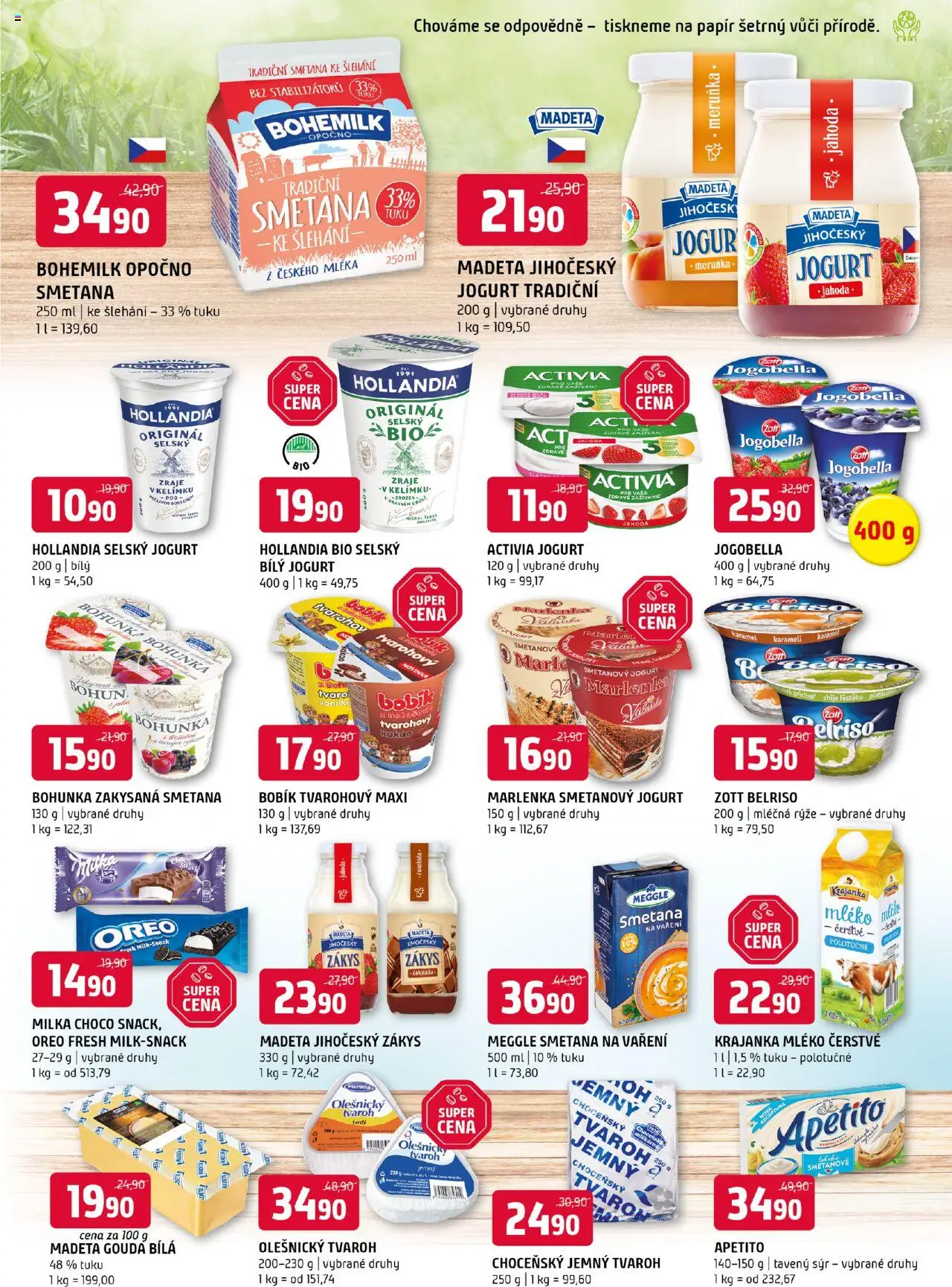 Terno leták od 13.08.2025 | Strana: 5 | Produkty: Jogurt, Rýže, Olešnický tvaroh, Jogurt Jogobella
