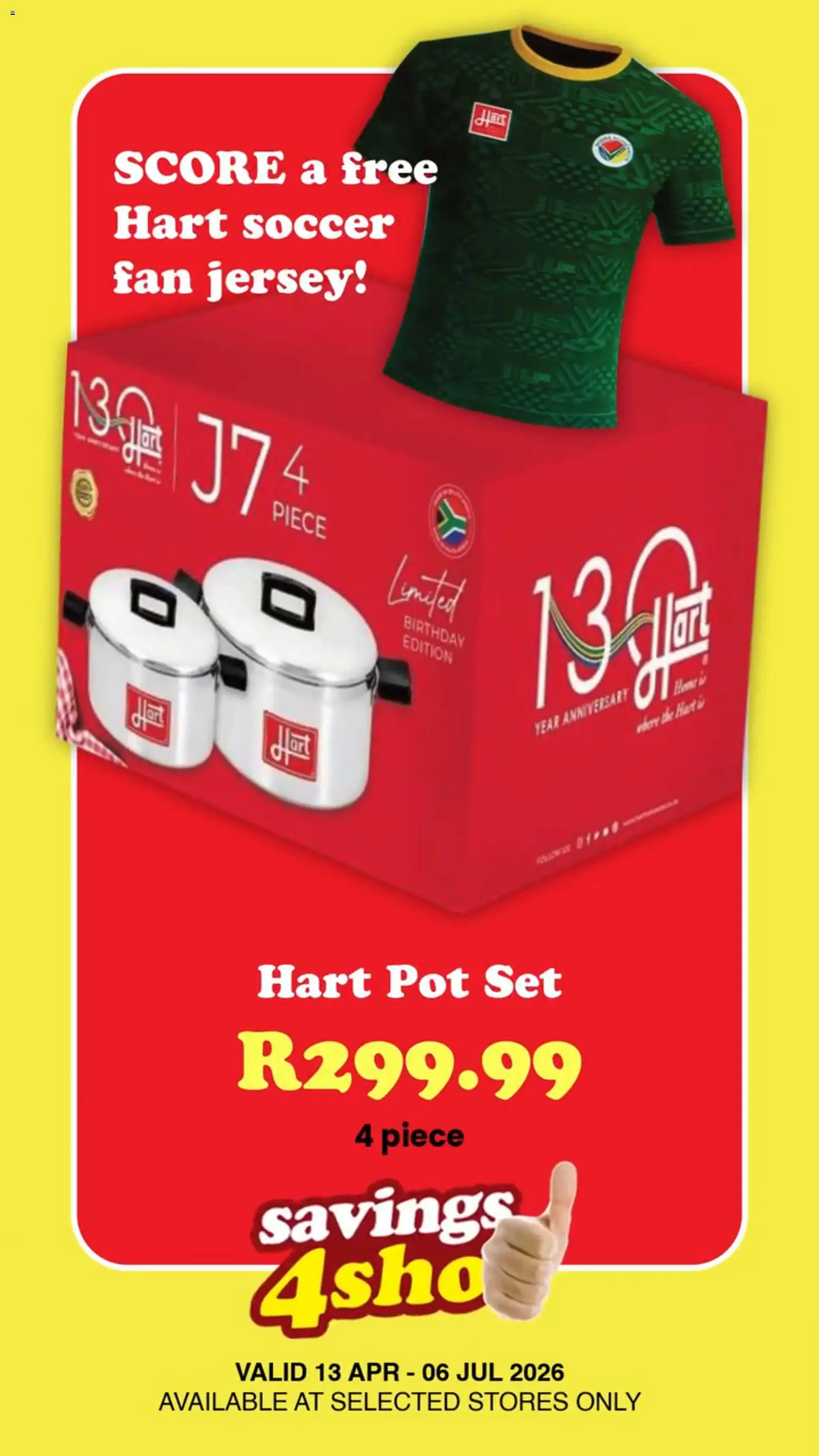 New Check Save catalogue – valid from 13.04.2026 | Page: 2 | Products: Jersey, Fan