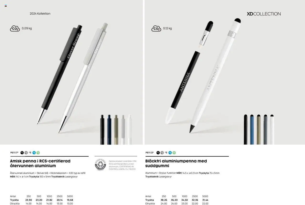 Lyreco reklamblad aktuell från 12.03.2024 | Sida: 156 | Produkter: Penna, Suddgummi