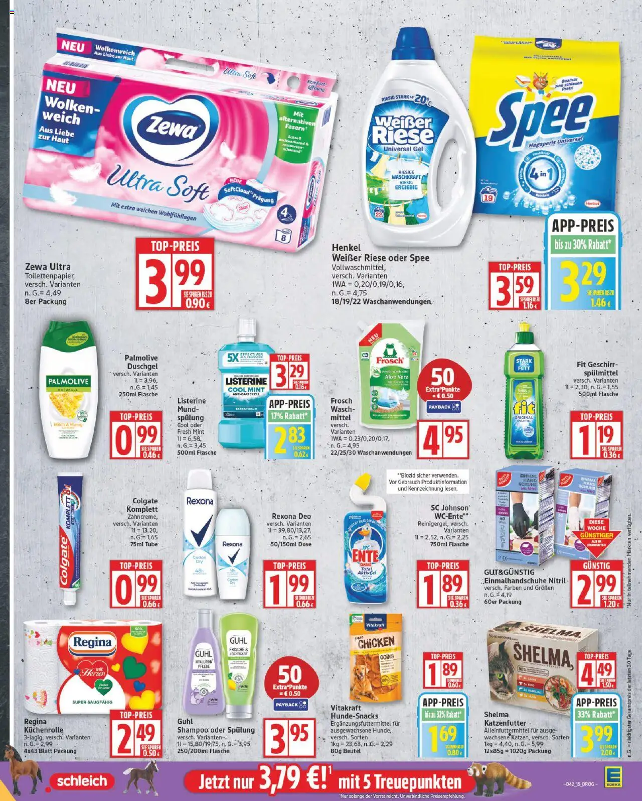 Edeka Prospekt 	 – gültig ab 13.10.2025 | Seite: 15 | Produkte: Top, Katzenfutter, Shower Gel, Küchenrolle