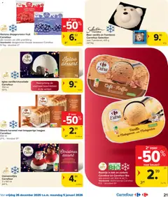Carrefour folder week 1 - Voorbeeld van een folder van Carrefour, geldig van 26.12.2025 | Pagina: 21 | Producten: Aardbeien, Fruit, Bosbessen, Chocolade