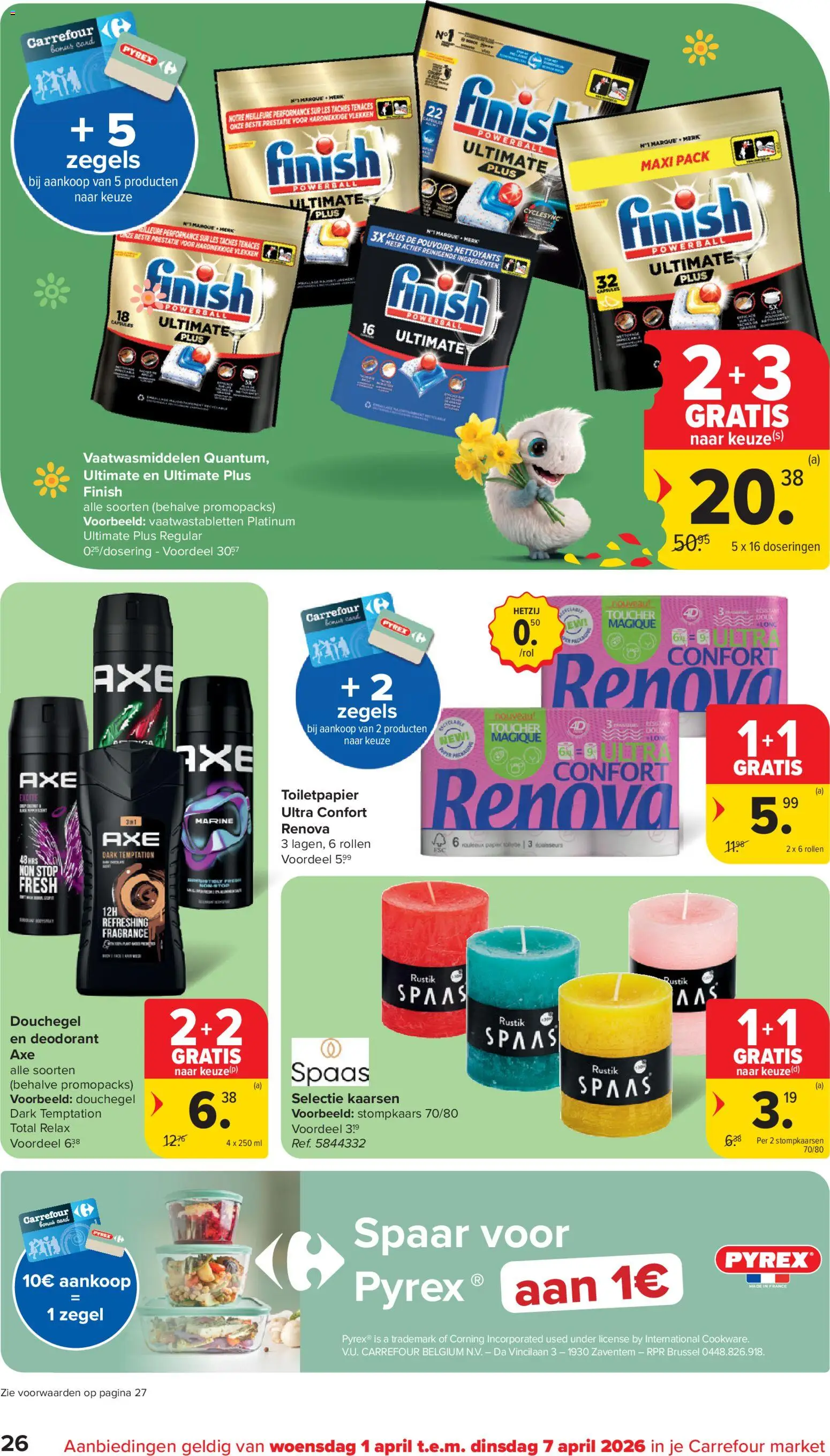 {H1} | Pagina: 26 | Producten: Papier, Kaarsen, Toiletpapier, Deodorant