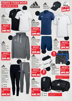 Náhled letáku Mikina, materiál: bavlna, polyester, velikosti: S - XXL, různé barvy, cena za 1 kus od 22.10.2025 | Strana: 58 | Produkty: Mikina, Legíny, Tepláky, Barvy