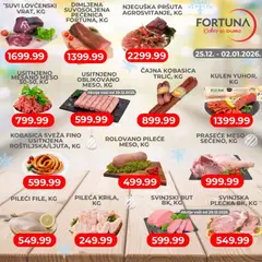 Fortuna Market nedelna ponuda - pregled Fortuna Market kataloga - važi od 25.12.2025